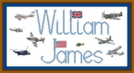 William James planes